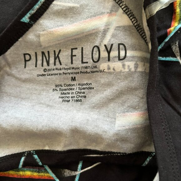 Licensed Pink Floyd cotton stretch Cut Out back Skater Dress, XS,S,M,L - Picture 2 of 4